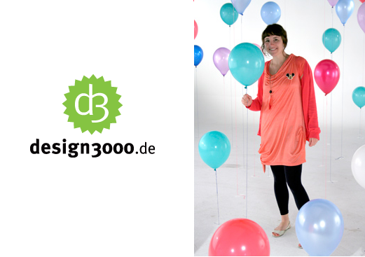 Sponsor Porträt | design3000.de und Jenny von design3000 – Werbung
