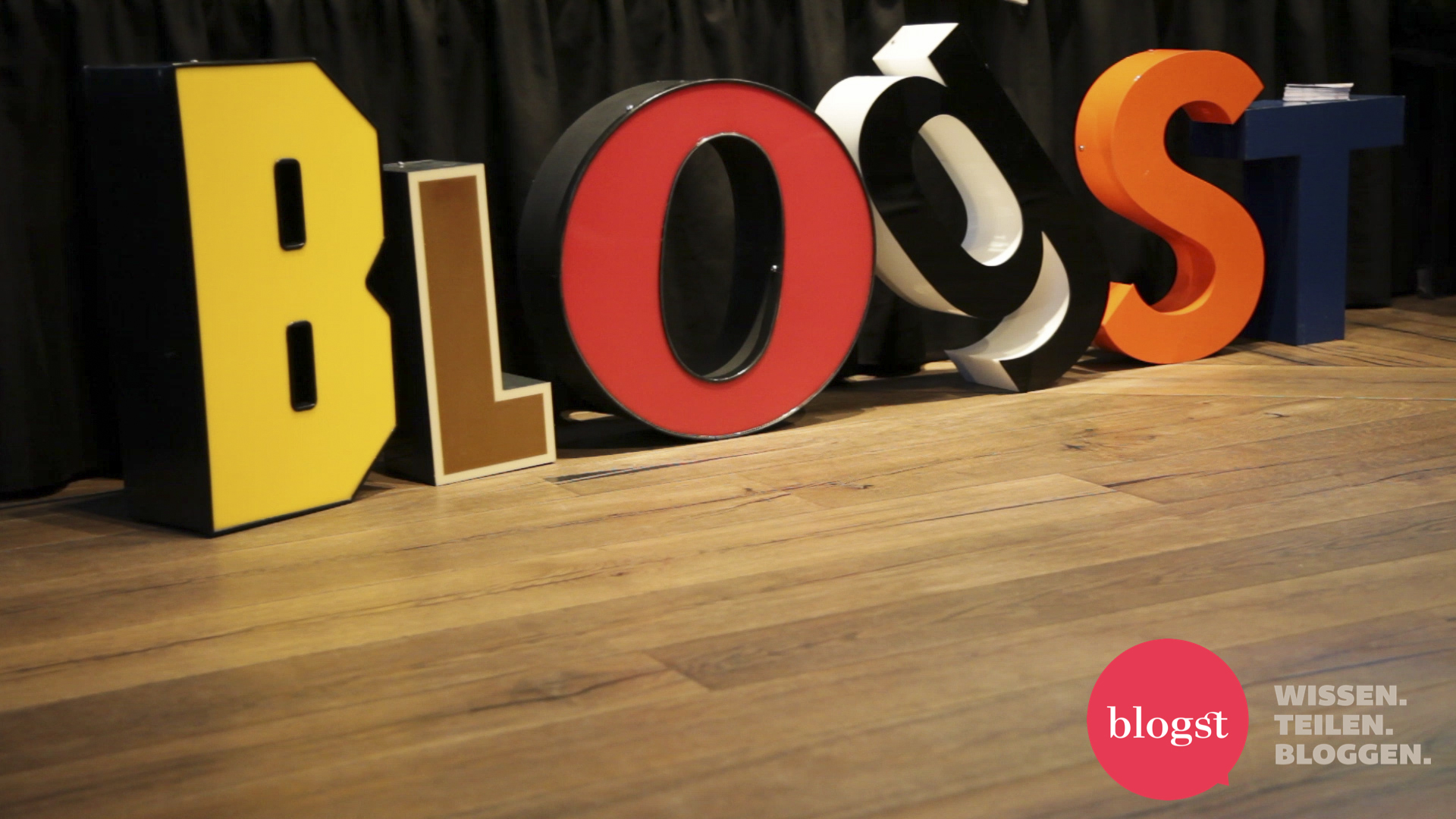 die BLOGST Konferenz 2014  – Werbung