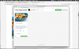 Tailwind für Pinterest