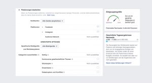 Facebook Ads Zielgruppen Platzierungen
