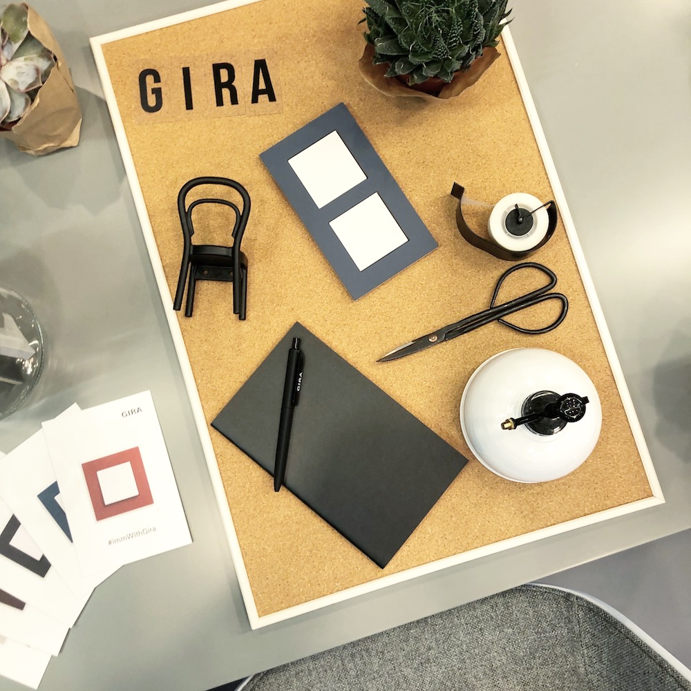 BLOGSTLounge  auf der imm cologne #blimm18 - GIRA